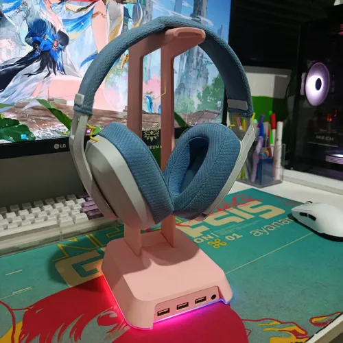 DESAPEGO: Kit Gamer Headset Binune + Suporte Onikuma (Preço Baixo!)