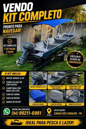 Vendo barco completo