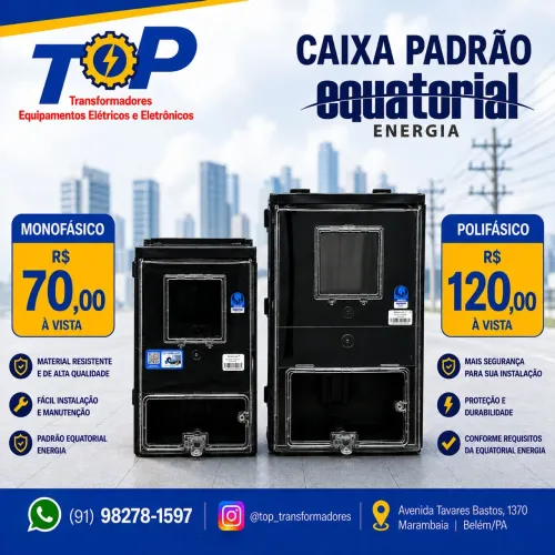 Caixa Padrão equatorial