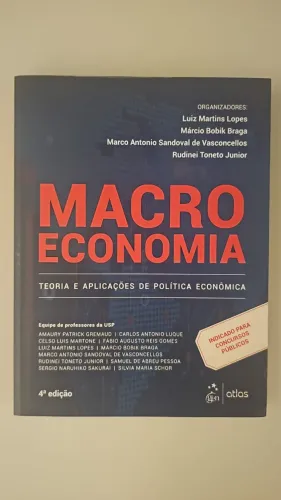 Macro Economia Teoria e Aplicações de Políticas Econômicas Luiz Martins Lopes Marcio Bobi