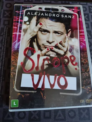 Alejandro Sanz Sirope Vivo DVD e CD