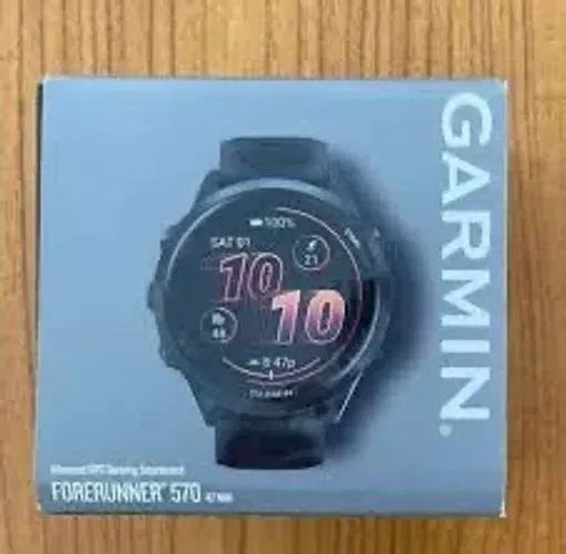 Garmim Forerruner 570 Preto 42/47mm Novo Lacrado Garantia Loja Física