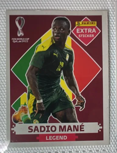 Sadio mane legend 2022 oficial Panini 