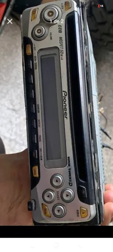 Toca cd Pioneer rádio e cd reliquia