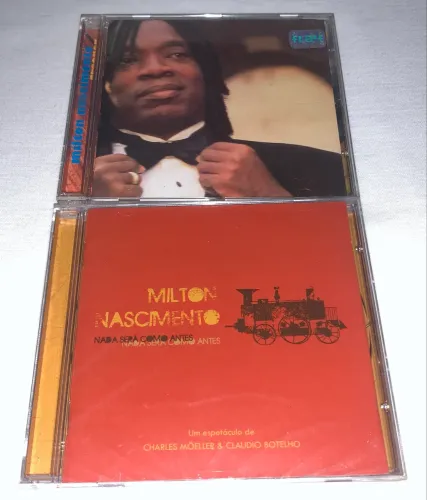 2 Cds Milton Nascimento Cronner e Espetáculo Nada será como antes