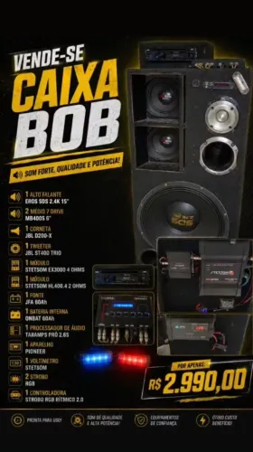 Caixa de som (Bob)