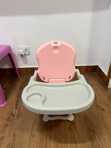Cadeira de Alimentão Rosa