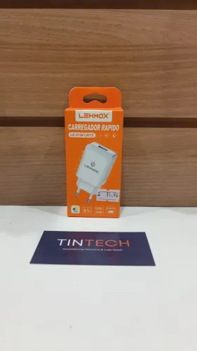 Carregador Lehmox LE-518 3.1A USB Fonte Rápida