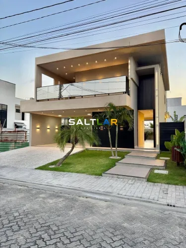 CASA DUPLEX EM CONDOMINIO | 4 SUÍTES, 4 VAGAS, MÓVEIS PROJETADOS