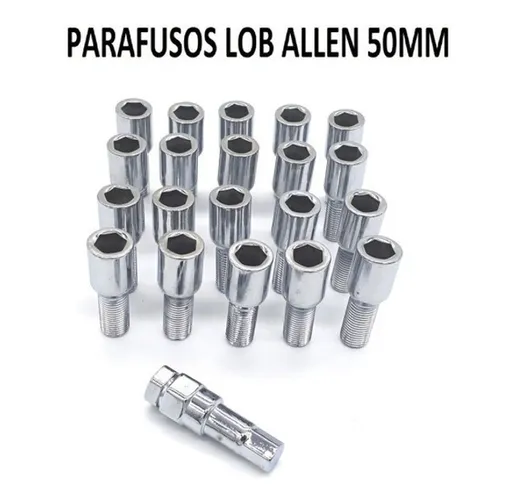 Parafuso anti furto Roda Allen jogo Vw Gm Ford Renault Ch 17MM 16PCS