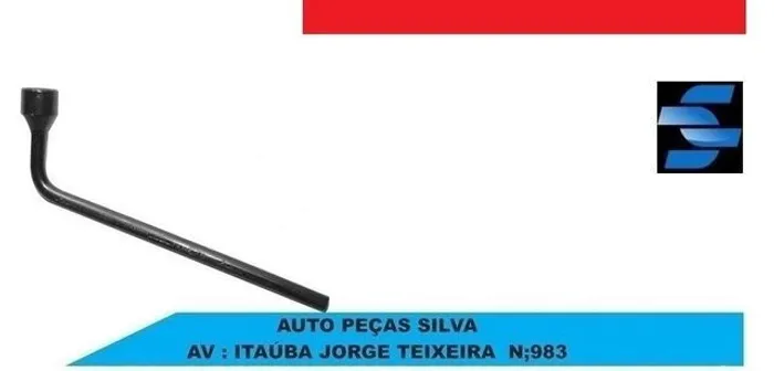 Chave de roda 17 e 19 carro linha leve gm fiat vw renault jlwwq wjwju