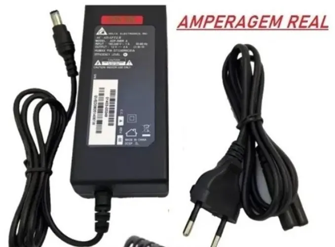 Fonte 12v 4a Para Cameras,dvr, Fita Led Arduino Automação COD-CP499