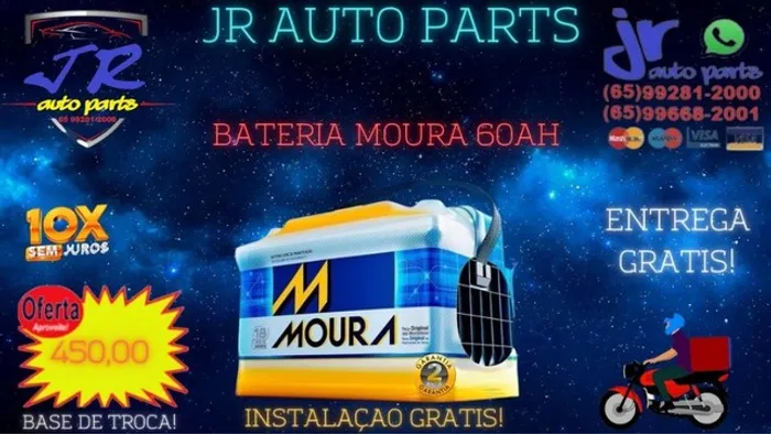 Bateria Moura 60ah 