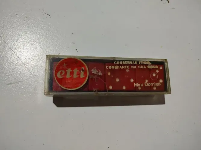 Mini dominó antigo 