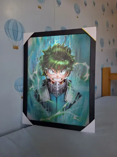 Quadro Holográfico Anime My Hero Academia