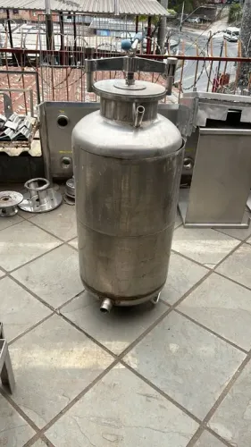 Cilindro de aço inox