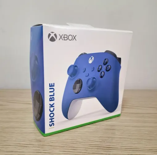Promoção Controle Xbox Series S/X Shock Blue( ACEITO CREDISHOP)