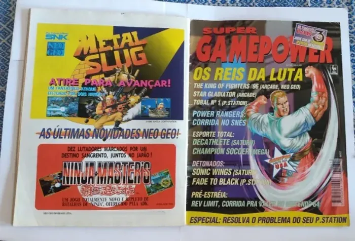Revista Super Gamepower Ano 3 Nº 31 Detonado Sonic Wings