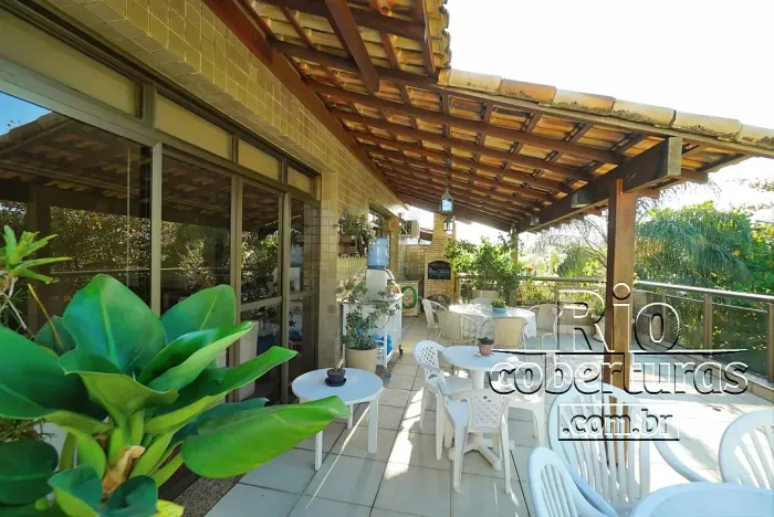Cobertura à venda no Recreio. Duplex. Única. 4 Quartos.