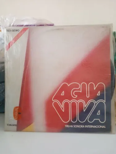 LP trilha sonora novela água viva