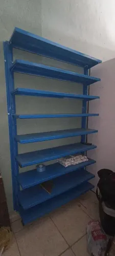 Gôndola/ Prateleira de aço parede (2m altura X 1,15m largura X  0,30m profundidade)