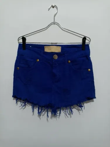 minissaia jeans azul da Innocenti