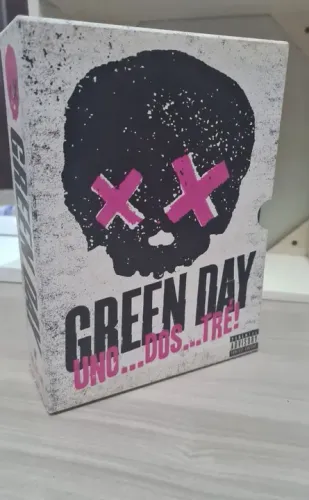 Green Day - Uno, Dos, Tre! Box Book Lyric Perfeito e Raro