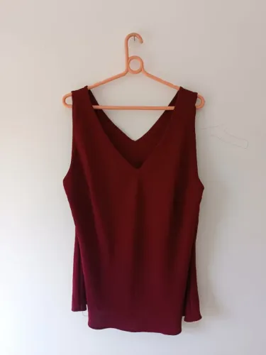 Blusa Plus Size Vermelha