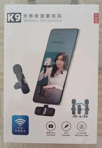 Microfone lapela Bluetooth  tipo C 