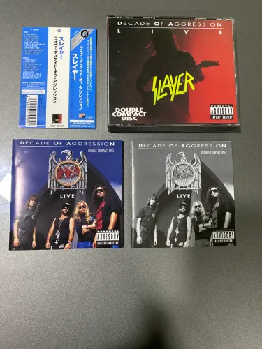 Cd Slayer decade of aggression  japones 
