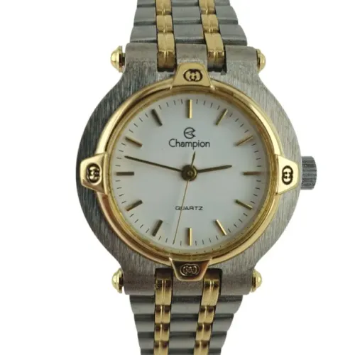 Relógio Champion Mod CH29003 Society Feminino Vintage