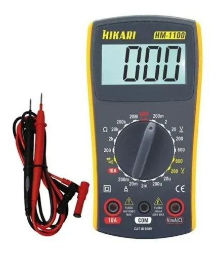 MULTIMETRO DIGITAL HM-1100 HIKARI -