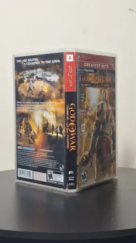 Jogo Psp - God Of War - Chains Of Olympus -cib