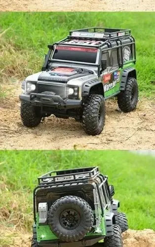 Carro de controle remoto landrover defender Crawler 4x4 off-road 1:10 47CM