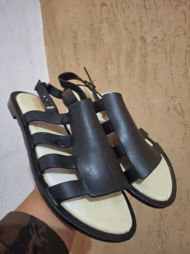 Sandália Feminina Preta melissa tm 37