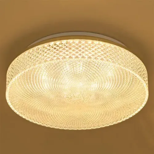 Luminaria Sobrepor Beau 24W Cristal 