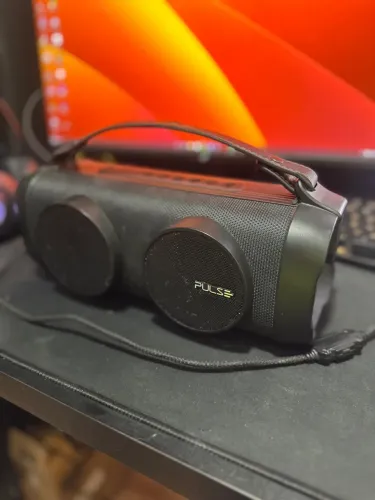 Caixa de som pulse 614 semi nova