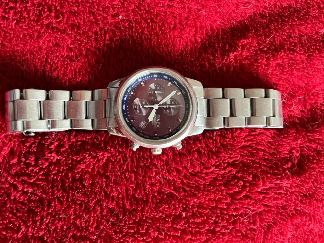 Relógio TIMEX de pulso case e pulseira de aço