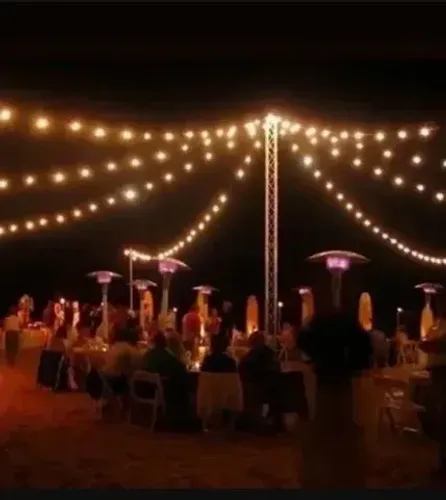 Varal De Lâmpadas LED 15m 30 Lâmpadas A Cada 50cm Decoração Bivolt