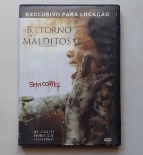 Dvd Terror O Retorno dos Malditos - DVD original