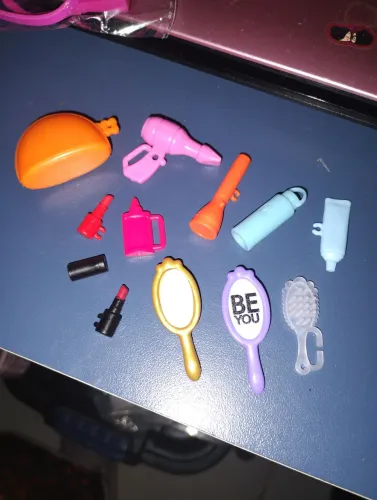 Lote de acessórios Barbie Mattel