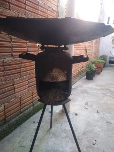 Fogao a lenha para tacho