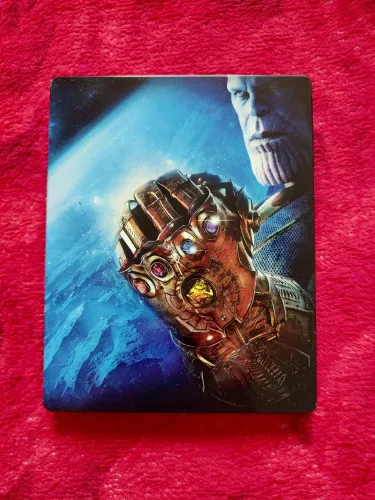 Blu-Ray Vingadores Guerra Infinita - Steelbook
