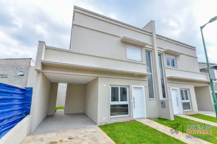Casa NOVA em Condomínio, com 3 quartos, 126m², no Campo Comprido - Curitiba/PR