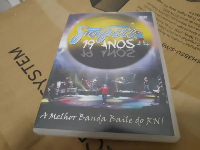 DVD Banda Grafith - 19 Anos 2007 NOVINHO!!!