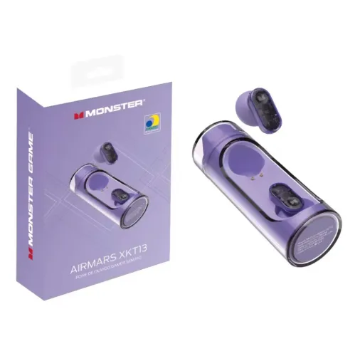 Monster-V5.3 Auricular Bluetooth sem fio, Fones De Som XKT13 HIFI, Fones De Espera Longa
