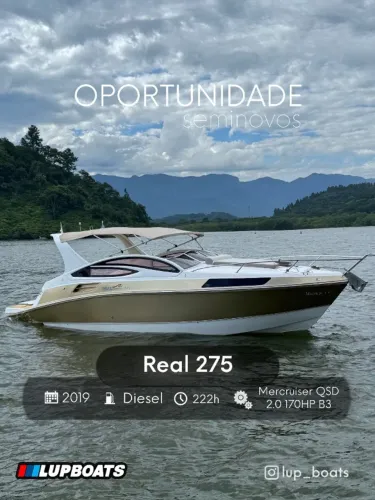 REAL 275 DIESEL - 2019 (CORAL, FOCKER, NX BOATS, VENTURA)