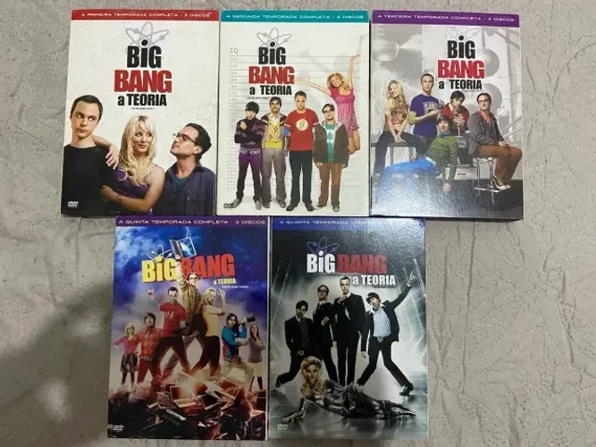 The Big Bang Theory - 5 temporadas completas em DVD