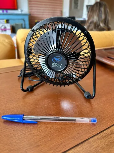 Ventilador com conexão USB