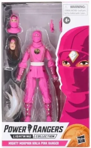 Power Rangers Lightning Collection - Mighty Morphin Ninja Pink Ranger